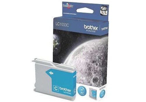 Cartouche d'encre originale Brother LC1000C Bleu Cyan