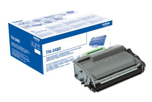 Cartouche Toner 7Magic TN3480 Compatible Brother - Noir, 2-Pack - Jusqu'à 8000 Pages