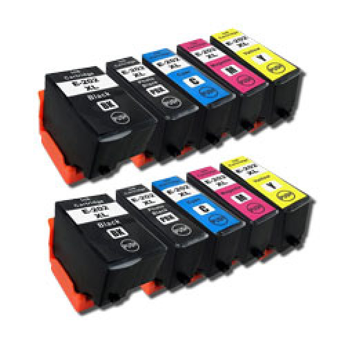 Pack de Cartouches d'encre compatibles x2 pour imprimante EPSON