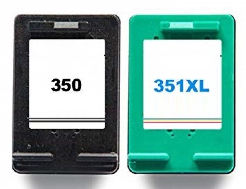 Pack de 2 cartouches encre compatibles pour HP Photosmart C4580