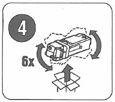 epson c2900 - déballer et secouer cartouche