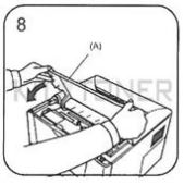 Epson Aculaser M2000 - Fermer le capot