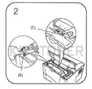 Epson Aculaser M2000 - déverouiller