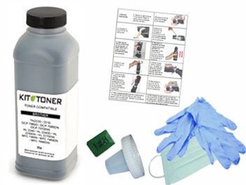 71B20K0 - Kit de recharge toner noir compatible 71B20K0