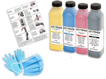 HP 117A - Kit de recharge toner compatible 4 couleurs