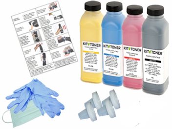 Brother TN243 TN247 - Kit de recharge toner compatible 4 couleurs